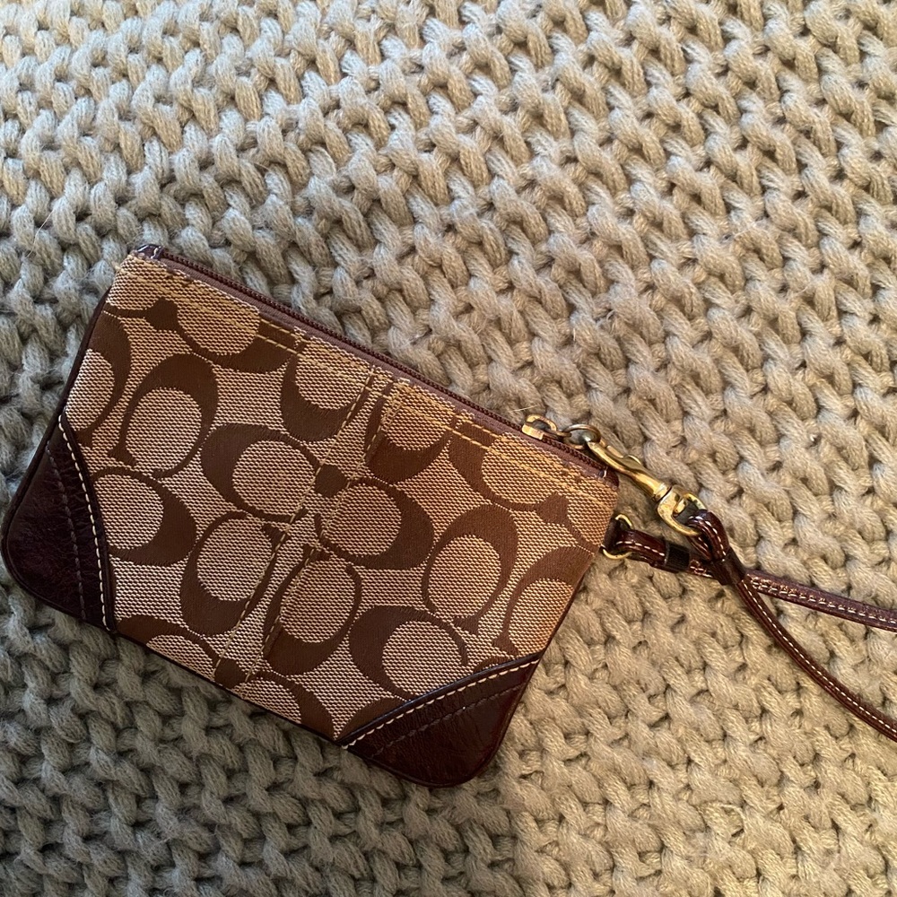 Coach wristlet